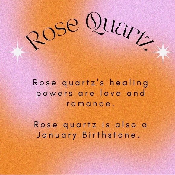 New Rose Quartz Silver Ring - Picture 4 of 5